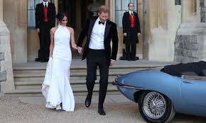 Meghan markle, now the duchess of sussex, wore a simple, yet regal givenchy wedding dress designed by clare waight keller to her royal wedding to prince harry at st. This Asos Dupe Of Meghan Markle S Second Wedding Dress Is Selling Out Fast Hello