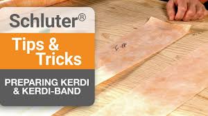 ** due to the various closures and limitations, material may be subject to availability. Tips On Preparing Kerdi Kerdi Band Youtube