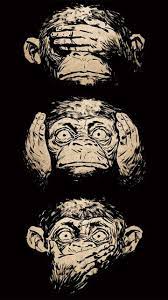 Download 653 monkeys wallpaper stock illustrations, vectors & clipart for free or amazingly low rates! Three Wise Monkeys Wisdom Android Wallpaper Three Wise Monkeys Monkey Wallpaper Monkey Tattoos