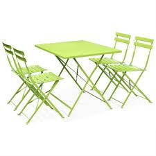 Trouvez ensemble table jardin sur 2ememain ✅ avantageux pour tout le monde. Ensemble De Jardin Bistrot Table Rectangulaire Et Quatre Chaises