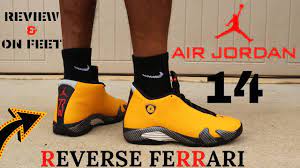Shop jordan retro shoes at kids foot locker, your childrens' one stop athletic retailer. Jordan 14 Yellow Reverse Ferrari Review On Feet Youtube