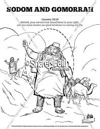 In this story jesus was at the temple watching people donate money for the church. The Story Of Sodom And Gomorrah Sunday School Coloring Pages Sunday School Coloring Pages