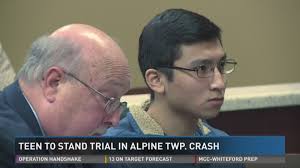 Teen to stand trial in Alpine Township crash