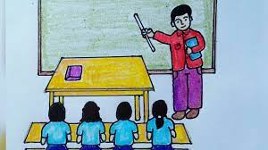 Learn how to draw a cylinder, sphere, cube, or circle and ways to use these skills to enhance your art. Teachers Day Drawings Classroom Drawing How To Draw A Classroom Teachers Day Drawings Easy Classroom Youtube
