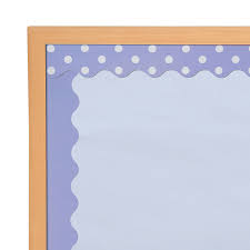 Double Sided Solid Polka Dot Bulletin Board Borders Light Purple Oriental Trading Bulletin Board Borders Polka Dot Classroom Polka Dots