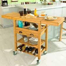 Our selection of kitchen islands and trolleys gives you that extra bit of space that you need, without having to redo your kitchen completely. Extendable Kitchen Carts For Sale Ebay