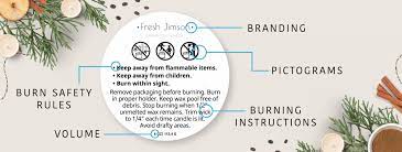 The national candle association is committed to the safety of most cautionary labels also include additional manufacturer instructions for burning the candle. Candle Warning Labels Safety Labels Stickers Avery