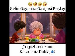 Gelin Gaynana Kavgasi Baaÿlay Karadeniz Dublaj A Ok Komik Youtube Komik Gelin Lorax