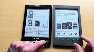 Ebook Reader Vergleich Sony Prs T1 Vs Sony Prs T2 Youtube