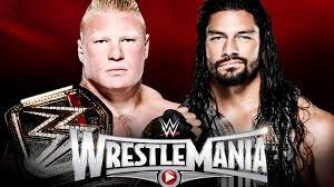 Sorry, please excuse the gratuitous exclamation mark, but it's all getting rather exciting. Wwe Wrestlemania 31 Brock Lesnar Vs Roman Reigns Wwe World Heavyweight Championship Video Dailymotion