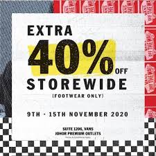 View ads, photos and prices, contact the seller. 9 15 Nov 2020 Vans Special Sale At Johor Premium Outlets Everydayonsales Com