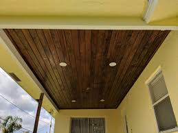 The tongue and groove ceilings provide warmth to a room dimension and lacking traditional roofs. Tongue Groove Ceilings South Florida Pro Quality Carpentry