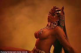 While we already know a little bit about the album (for example, that the project will have 19 songs not including barbie tingz), more and more info. Nicki Minaj Leaves Nothing To The Imagination In Sparkling Pasties For Ganja Burn Music Video Daily Mail Online