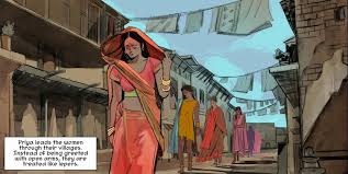 Priya: India's female comic superhero returns to rescue 'stolen girls' -  BBC News