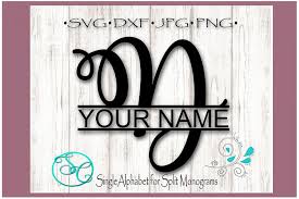 Download Split Monogram Letter D Graphic By Shannon Casper Creative Fabrica