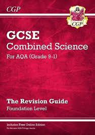 Grade 9 1 Gcse Combined Science Aqa Revision Guide With Online Edition Foundation By Cgp Books Waterstones