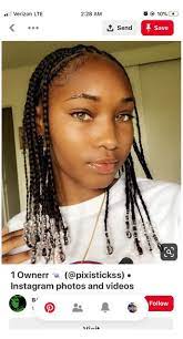Fulani Braids With Beads Natural Hair Fulanibraidswithbeadsnaturalhair In 2021 Natural Hair Styles Cornrows With Beads Hair Beads