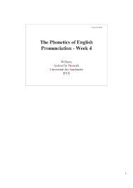 The table below contains phonetic symbols used in various english dictionaries and their audio pronunciation (mp3 format). Http Www Coli Uni Saarland De Wbarry Teaching Englpron Engl Pron04 Engl Pron04 Pdf