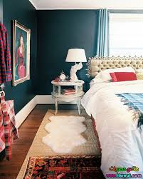 احدث ديكور غرف نوم كاملة جديدة باللون التركواز اشيك غرف عصرية حديثة جميلة