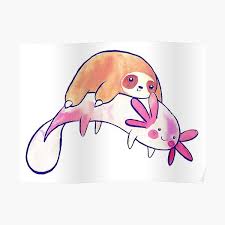 These stickers are printed on durable, high opacity adhesive vinyl which makes them perfect for regular use, as well as for covering other Axolotls Posters Redbubble