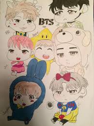 Taehyung fanart jungkook fanart kpop fanart bts jimin bts memes hilarious love you baby bts and exo bts chibi googie. Bts Chibi Fanart Army S Amino