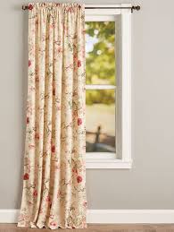 The project can be done in an under an hour and for under $20. Crushed Taffeta Curtains Vintage Floral Drapes