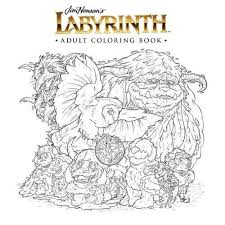 Unlimited access to 1398195 graphics. Jim Henson S Labyrinth Adult Coloring Book Amazon Co Uk Jim Henson Books