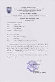 Skripsi tinjauan yuridis terhadap izin usaha depot air minum. Contoh Surat Keterangan Penelitian Dari Kepala Sekolah Kumpulan Surat Penting