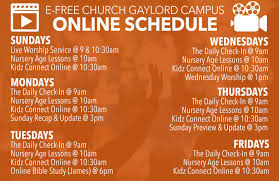 Hours may change under current circumstances Live E Free Church Serving Gaylord Mi And Sault Ste Marie Areas