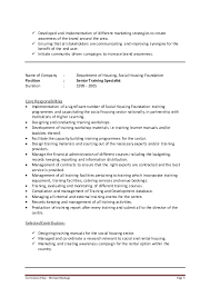 Cv Of Career Development Specialist February 2021