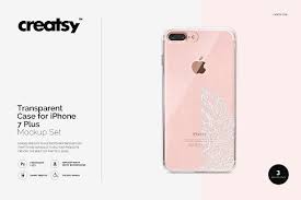 Transparent Iphone Case Mockup Set By Creatsy On Creativemarket Iphone Transparent Case Iphone Cases Iphone