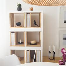 Ikeahack Wohnzimmer Kallax Kallax Elemente Mit In 2020 Ikea Diy Ikea Hacks Und Ikea