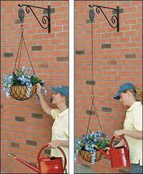 Lee Valley Tools Important Announcement Hanging Plants Pulley Hanging Baskets
