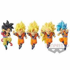 Dokkan battle announced saiba battle, a game mode where you'll be able to grow and train saibamen powerful enough to take on raditz. Dragonball Z Dokkan Battle 5th Anniversary World Collectable Figure 5 Types Set 55 99 Picclick