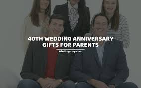 Thoughtful things to give and do. 15 Amazing 40th Wedding Anniversary Gifts For Parents What To Get My