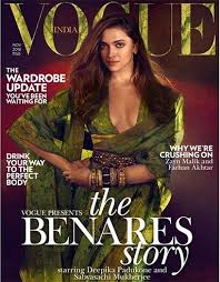 Deepika Padukone On Vogue Vogue India Vogue Magazine Covers Deepika Padukone