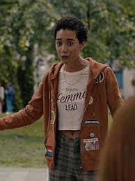 Jasmin Savoy Brown Scream VI Brown Hoodie