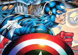 They Got Paid For This Captain America 6 1997 Art By Rob Liefeld