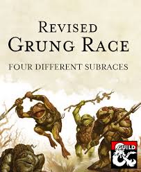 Revised Grung Race Dungeon Masters Guild Dungeon Masters Guild Your grung character has the following racial traits.ability score increase.