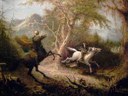 Whether it's halloween time or not, this coloring page will delight fans of terrifying tales and scary stories. Searching For The Headless Horseman Electric Literature