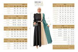 womens clothing size chart-Turkish dress hijabs fashion clothing shopping  online store