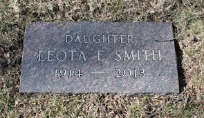 Leota E. Smith (1914-2013)