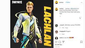 Check daily item sales, cosmetics, patch notes, weekly challenges and history. Logan Youtuber Lachlan Finally Gets Fortnite Skin The Courier Mail