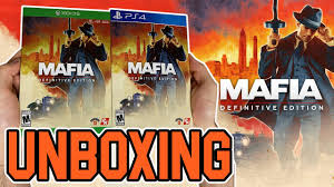 Mafia Definitive Edition Xbox One Ps4 Unboxing Youtube