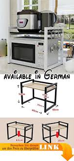 B078xdbrmc Mikrowellen Regale Von Ldfn Holz Kuchenregale Lagerregale Ofenregale Gewurzregaleg 604052cm Extra Pla Mikrowelle Regal Lagerregale Kuchen Zubehor