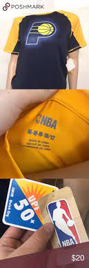 Indiana Pacers Swim Shirt Size Youth Medium Swim Shirts Shirts Shirt Size