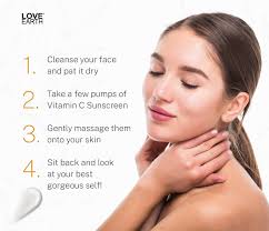 Buy Love Earth Vitamin C Sunscreen SPF-50 PA+++ For Sun's UVA & UVB Online