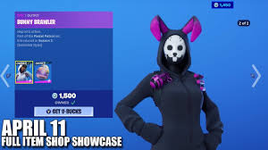 There is no information about the release date of this gigantic collaboration. Fortnite Item Shop New Bunny Brawler Skin April 11 2020 Fortnite Battle Royale Youtube