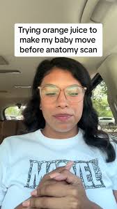 so far hes been the most stubborn of my kids 🤣 #anatomyscanappt  #21weekspregnant #boymom #orangejuice