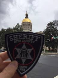 Our Bibb County Sheriff S Office Patch Made It To The Gold Dome In Atlanta Picture Courtesy Sheriff David Davis Bibb County Sheriff Office County Sheriffs